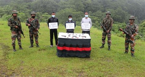 Assam Rifles nabs 4 ULFA cadres, seizes arms, ammunition - assam rifles ...