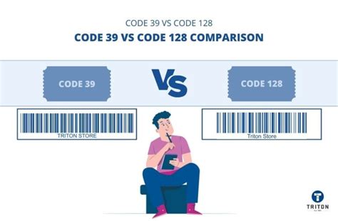 Image result for Code 39 vs Code 128