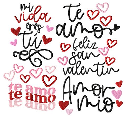 Spanish Valentine Designs