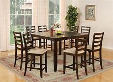 Square Dining Room Tables For 8 by 9 Pc Square Counter Height Dining Room Table 8 Chairs Square Dining Room Tables For 8