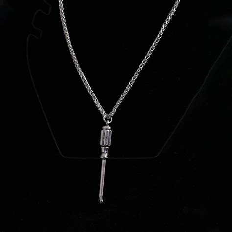 Screw You Silver Bold Chain | Salty – Salty Accessories