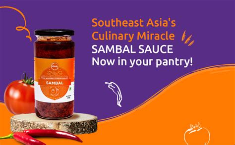 AWE Foods Sambal | Malay Chilli Paste Made with Spicy Guntur Chillies ...