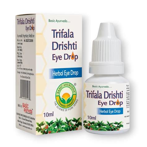 Buy Basic Ayurveda Triphala Drishti Eye Drop 10ml – Pack of 9 ...
