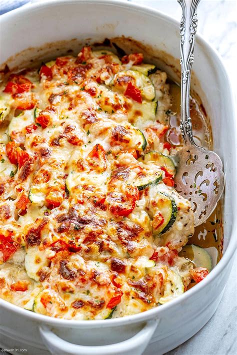 Savory Mediterranean Chicken and Zucchini Casserole Delight | Chicken ...