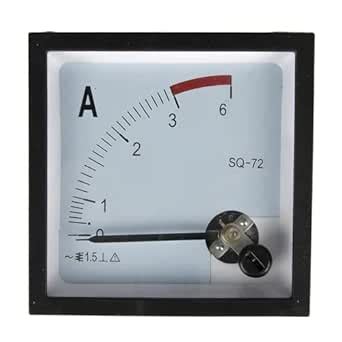 SQ-72 Pointer 72 * 72 Mm AC Ammeter 1A 2A 3A 5A 10A 15A 20A 30A 50A SQ ...