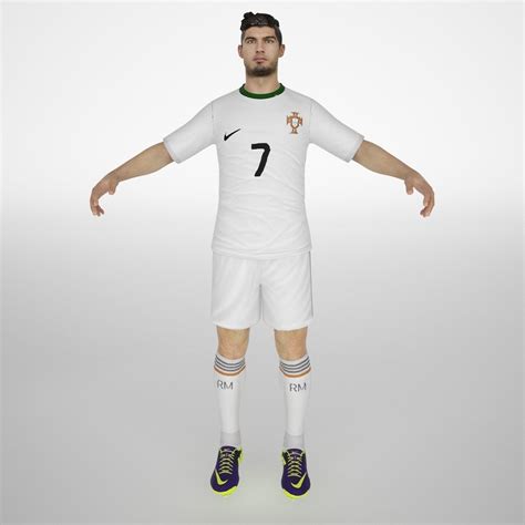 cristiano ronaldo 3d