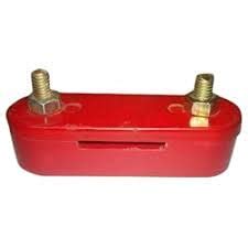 Elapp Red DMC Insulator For GI Copper Strip 25x3mm (Pack of 10 ...