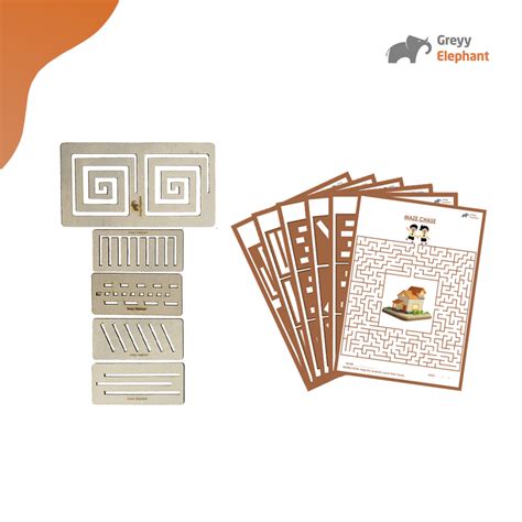 Tracing and Writing Combo – Greyy Elephant Learning Box