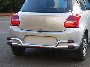 Goldsun high Gloss Stainless Steel Rear Bumper Protector | GRB 510 ...