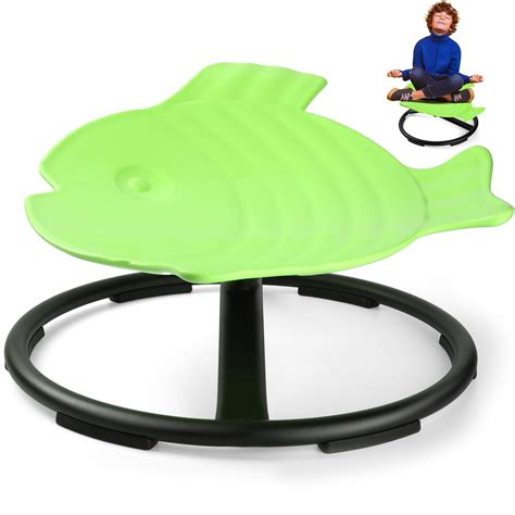 Leyndo Kids Swivel Chair Sensory Sit And Spin Spinning Chair ...