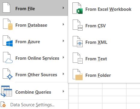 Use Query Excel 的图像结果