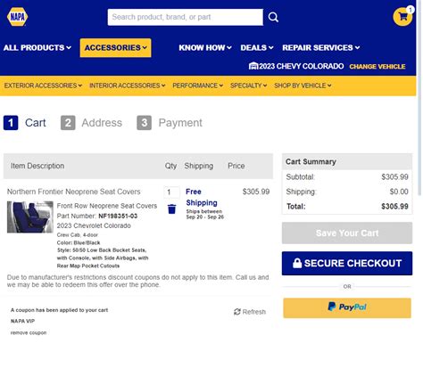 NAPA Auto Parts Promo Codes - 7% Off | September 2024