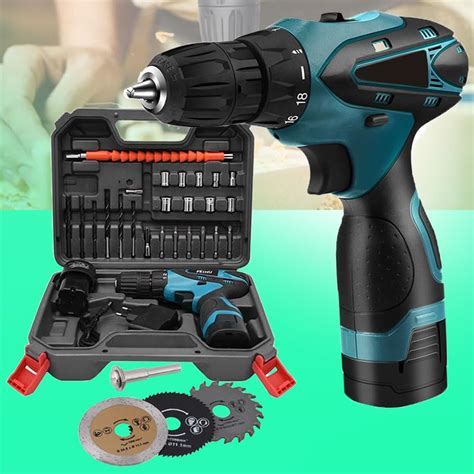 Galaxe Power Drills kit 12v portable electric cordless 12v cordless ...