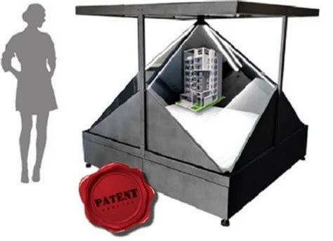 Display System - Axpert-pixelo 4 Sided Diamond Pyramid Hologram Display ...