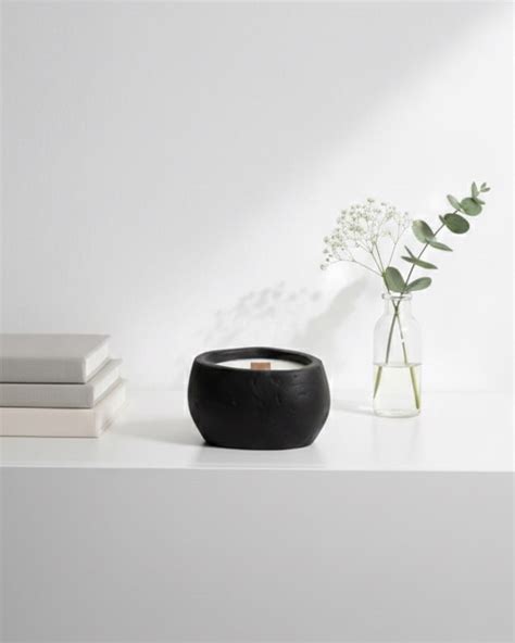 AARA - Stone Texture | Empty Concrete Candle Jar for Candle Making Who ...