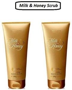 Oriflame milk and honey gold set Scrub ... (400 g) Scrub - Price in ...