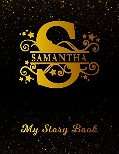 Samantha My Story Book: Personalized Letter S First Name Blank Draw ...