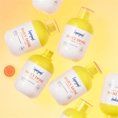 Supergoop! Daily Dose Vitamin C Serum Sunscreen With Spf 40 ...