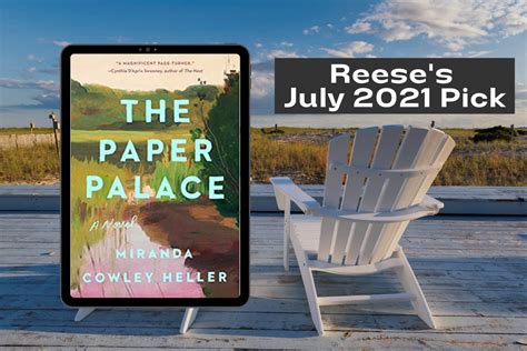 Reese's July 2021 Book Club Pick is The Paper Palace by Miranda Cowley ...