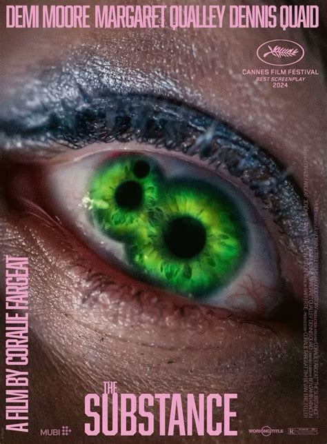 The Substance poster in 2025 | Working title films, Best screenplay ...