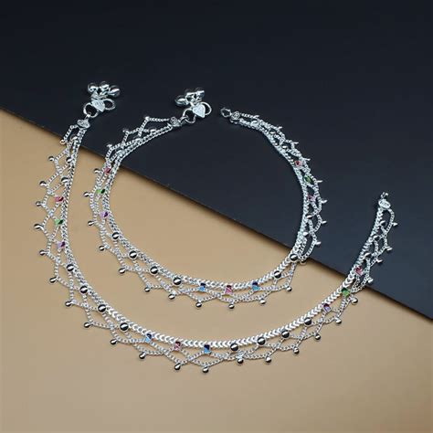 Chandi ki Payal designs at genuine prices| Latest Silver Payal designs ...