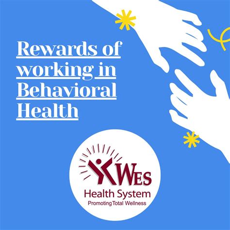 Why work in behavioral health | WES HEALTH SYSTEM posted on the topic ...
