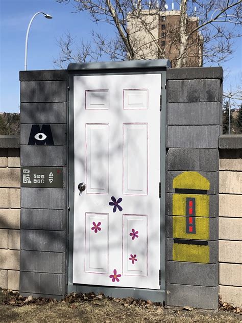 Monsters Inc Door