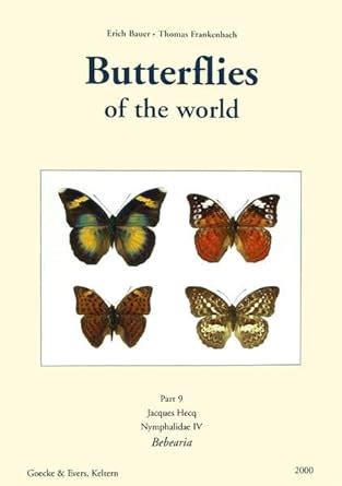 Buy Butterflies of the World: Nymphalidae Iv, Bebearia Book Online at ...