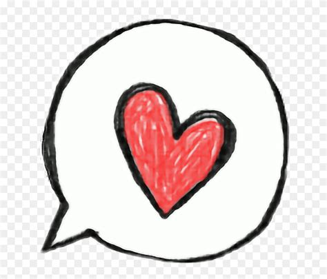 Download Cute Speech Bubble Heart Clipart (#5408392) - PinClipart
