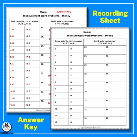 Measurement Word Problems Using the Ladder Method 的图像结果