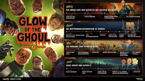 Event Kalender/ Community Kalender / Fallout 76 Events Übersicht / Termine