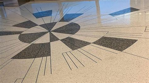 Terrazzo Floor Tile Emblems