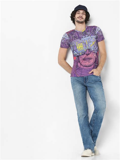Men's Scuba Multi AOP/1 IN Slim Fit T-shirt