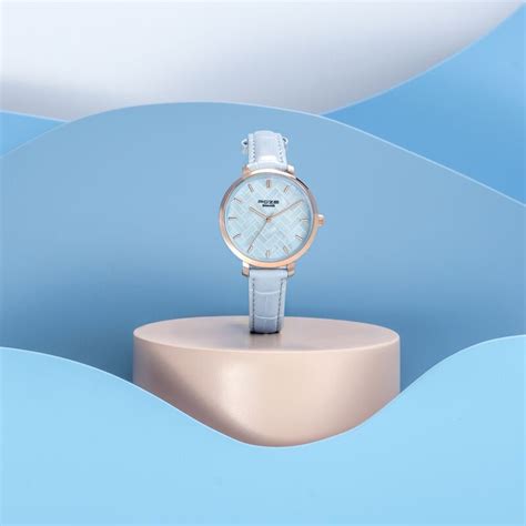 Buy Online Sonata Poze Quartz Analog Blue Dial Blue Colour Leather ...