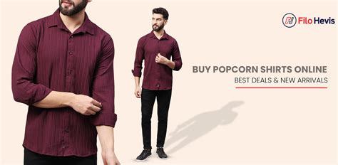 Buy Popcorn Shirts Online – Best Deals & New Arrivals
