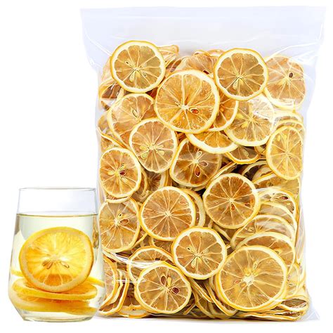 Amazon.com: JTEDZI Dried Lemon Slices, 8.81oz/250g, 120+ Slices ...