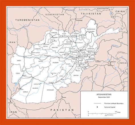 US army map of Afghanistan - 2001 | Maps of Afghanistan | Maps of Asia | GIF map | Maps of the ...