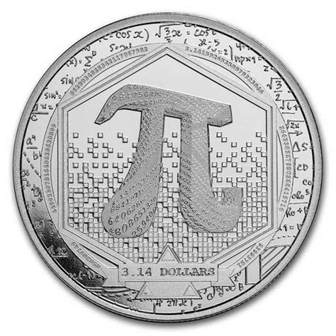 Number Pi 1 oz .999 silver coin 2023 Solomon Islands India | Ubuy