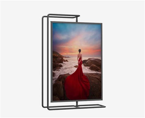 Double-sided Rotatable Metal Photo Frame Stand – Sociable Weaver Nest