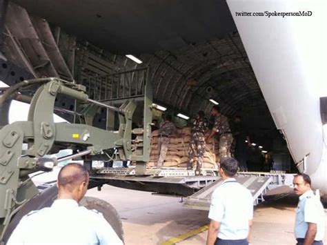 How world is helping out flood-affected Myanmar - IAF's Globemaster III ...