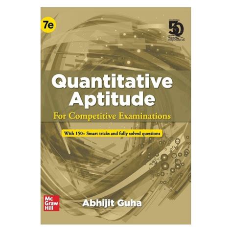 Quantitative Aptitude for Competitive Examinations | By Abhijit Guha ...