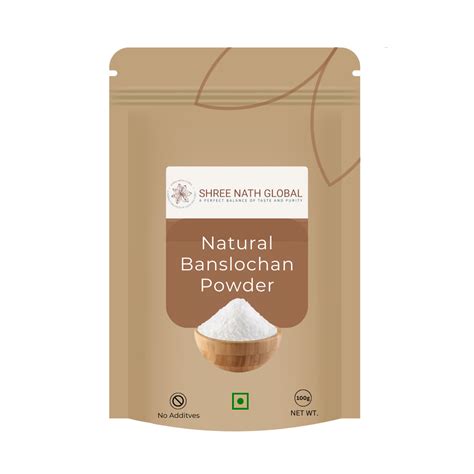 High-Quality Banslochan Powder Supplier | Pure & Ethically