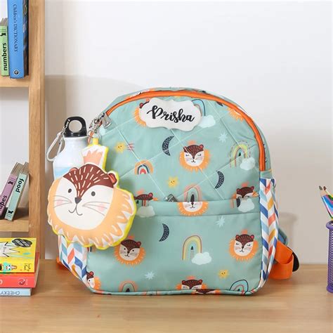 Buy Stylish Waterproof Kids Backpacks in Lion Animal Design by Rosada ...