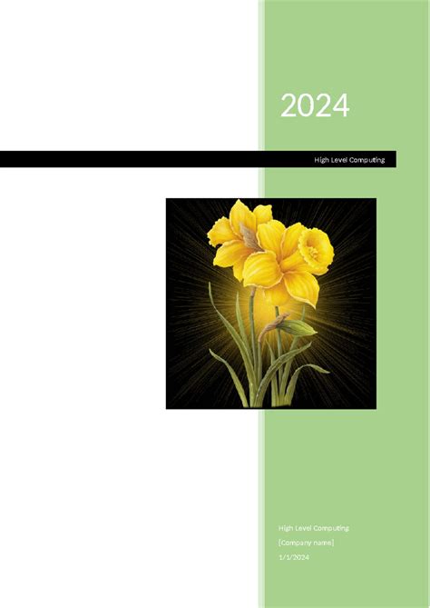 Book making - documents and notes - 2024 High Level Computing [Company ...