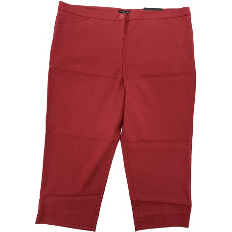 Mario Serrani Women’s Red Capri Pants / Various Sizes – CanadaWide ...