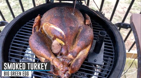Smoked Thanksgiving Turkey on the Big Green Egg | Robb Sutton