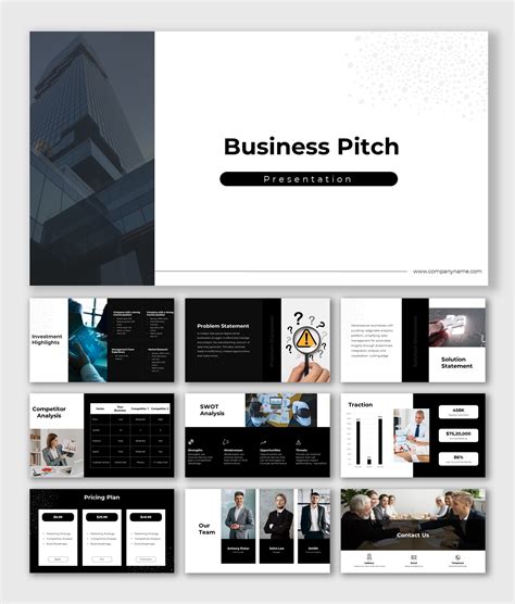 Discover The Business Pitch PPT And Google Slides Themes