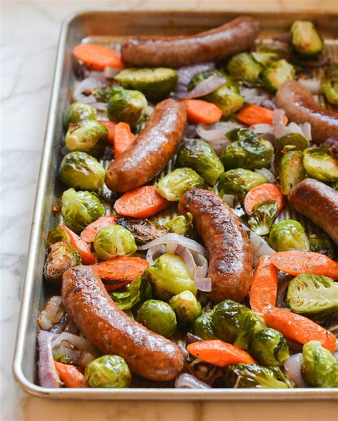 Sheet Pan Sausage and Vegetables | Recipe Cart | Recipe Cart