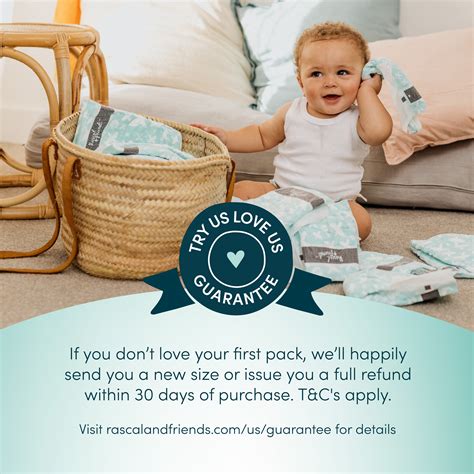 Buy Rascal + Friends Premium Diapers (Choose Your Size & Count) Online ...