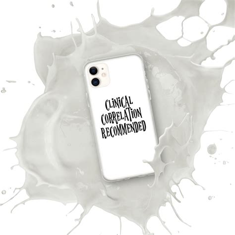 Clinical Correlation Recommended Radiologist Doctor Gift | iPhone Case ...